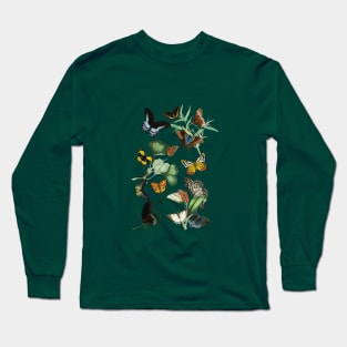 Vintage butterflies Long Sleeve T-Shirt